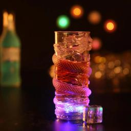 Venda quente 285ml criativo festa copos dragão led piscando mudança de cor água ativado acender cerveja uísque copo caneca utensílios de mesa - Image 4