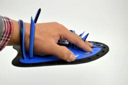 Treinamento profissional de pás de natação, Luvas ajustáveis de silicone, Padel Fins Flippers para homens e mulheres, Kids Learn Gear - Image 2