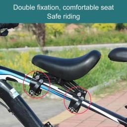 Assento de bicicleta infantil montado frontal com pedal de guidão, assento de segurança para crianças, mtb, ciclismo de estrada, cadeira de bebê - Image 3