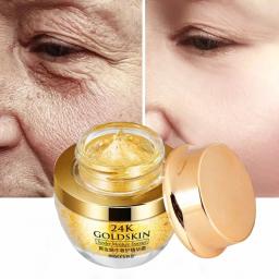 24K Gold Snail Collagen Face Cream, Anti-envelhecimento, Branqueamento de Rugas, Creme Dia Hidratante, Cuidados com a Pele, Clareamento, 50ml - Image 2