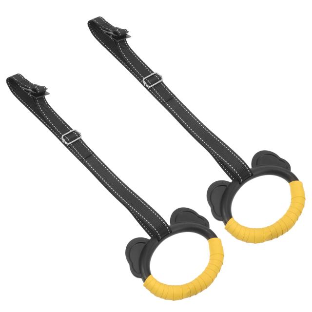 Anéis de Ginástica Fitness para Crianças: Equipamento de Treino Interno e ao Ar Livre