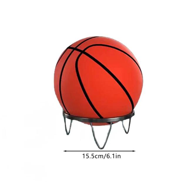 Rack de Armazenamento para Basquete Infantil: Suporte Portátil Vertical com Espaço para Bolas de Vôlei e Futebol