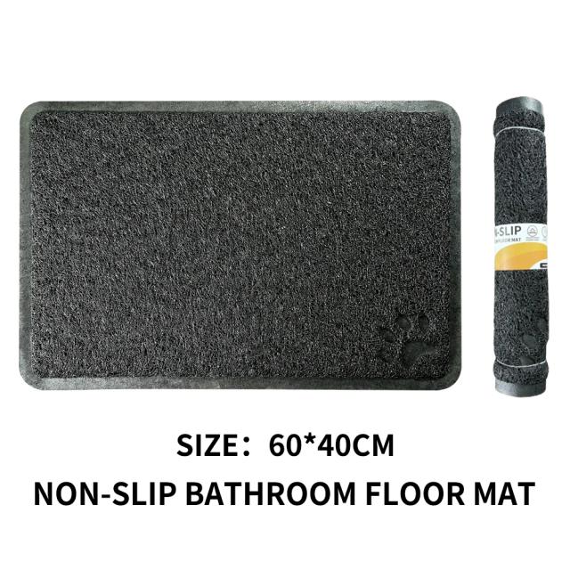 Tapete Antiderrapante e Impermeável para Alimentação de Cães e Gatos - Grande, Flexível e Fácil de Limpar 24" x 16"