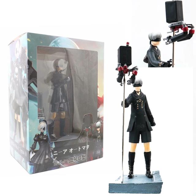 Figurine Colecionável Deluxe de PVC 2B Yorha No.2 Type B de NieR: Automata - Modelo de 28cm para Presentes e Fãs de Anime