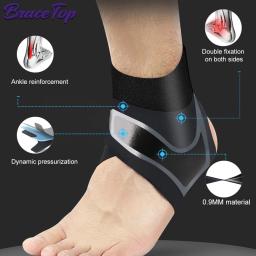 Tornozelo Estabilizador Brace, Compressão Tornozelo Suporte, tendão Pain Relief Strap, pé entorse Lesão Wraps, Corrida, Basquete, 1 Pc - Image 5