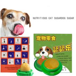 Cão doce lambendo le pet trata gato doce comida de cachorro gato suprimentos para animais de estimação energia nutrição sólida açúcar pet lambendo suprimentos para animais de estimação - Image 2