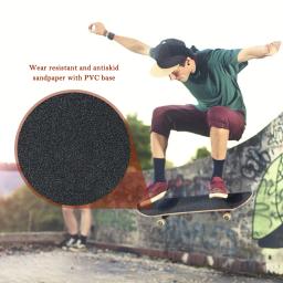 Skate antiderrapante adesivos profissional anti deslizamento de quatro rodas skate anti deslizamento acessórios diamante lixa anti deslizamento - Image 4