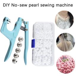Resina Beads Pearl Setting Machine, Manual Press Machine para o vestuário, DIY Acessórios, Fixo, 5 tamanhos - Image 1