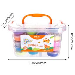 M&G 36 cores kits de argila de ar para crianças, argila de ar segura e não tóxica multicolorida com caixa única embalada, argila de modelagem DIY para crianças - Image 5