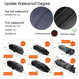 Newboler saco de bicicleta à prova dwaterproof água 13l grande capacidade sela saco ciclismo dobrável cauda saco traseiro mtb estrada tronco bikepacking - Image 6