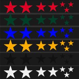Estrelas Fluorescentes Reflexivas Adesivos para MTB Motocicleta, Adesivo Roda Quadro, Capa Coçar, Acessórios Decalque - Image 1