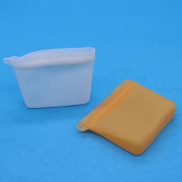 Saco portátil do alimento do silicone para cães, Suprimentos impermeáveis do treinamento do cão, Pet Food Bag, Cão - Image 1