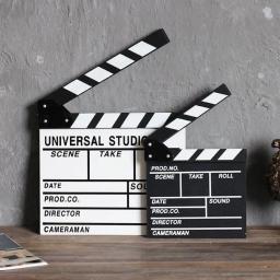 Cinema TV Clapboard, Gravação Vlog, Diretor, Cena Vídeo, Filme TV, 30x27cm - Image 3