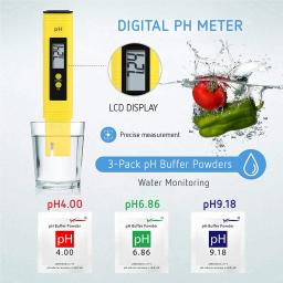 TDS Medidor Digital Tester Água 0-14 Alta Precisão Digital Medidor de PH Tester 0-9990ppm TDS & CE LCD de Água PPM Pureza Filtro De Aquário - Image 3