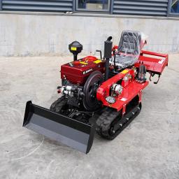 Leme rotativo multifuncional, máquinas agrícolas, leme rotativo, mini trator de esteira - Image 5