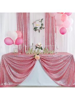 Retângulo toalha de mesa com glitter e lantejoulas, decoração para casamento, festa de aniversário, formatura - Image 6