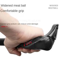Mountain Bike Grip Rubber, Sheep Horn Sub, Choque e Poeira Prova, Bloqueio Bilateral, Nova Chegada - Image 6