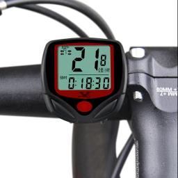 Bicicleta à prova dwaterproof água ciclo lcd display digital computador velocímetro ciclismo computador - Image 1