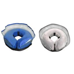 Coleira elizabetana inflável para animais estimação cão gato cone protetor após a cirurgia coleira cicatrização feridas - Image 1