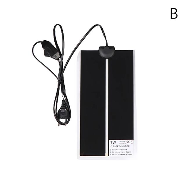 Tapete Térmico Ajustável para Répteis com Controlador de Temperatura - Almofadas de Aquecimento para Terrários Especiais de Escalada, UE, 5-14W