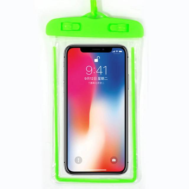 Tampa Subaquática para Malote de Protetor do iPhone e Samsung - Sacos de Natação e Caixa de Telefone para Mergulho 6,7"