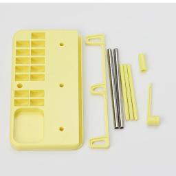 Kit de bobina de máquina de costura para casa Máquina de costura ajustável Bobina de linha de agulha 3 carretéis de linha de bordado - Image 2
