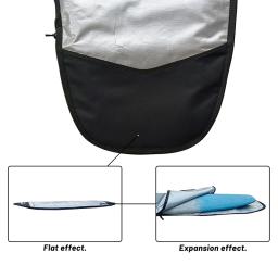 Easy Carry Surfing Board Bag, Funboard Bolsa de Viagem protetora, Wakesurf Board Bag, tem cinta, alta qualidade, 7.0 7.6 8.0 - Image 4