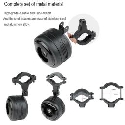 Fedog bicicleta elétrica scooter chifre elétrico alarme elétrico super alto chifre à prova dwaterproof água tipo-c carregamento alarme anti roubo - Image 5