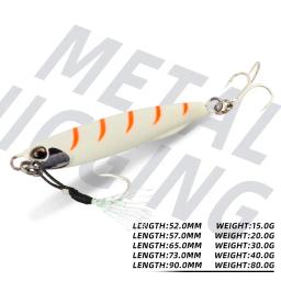 Obras mágicas-iscas de pesca de metal, isca de peixe falso, agito costa, novidades, pesca marítima, 15g, 20g, 30g, 40g, 80g, 2021 - Image 2