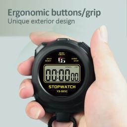 Cronômetro Digital Profissional, impermeável, Running Timer, esportes ao ar livre, despertador, cronógrafo de fitness, precisão, 0.01s - Image 5