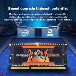 Notebook PUSKILL Memoria Ram DDR4 DDR3L 16GB 8GB 4GB 32GB 3200 2666 2400 1600 1333 Sodimm Memória Portátil - Image 4