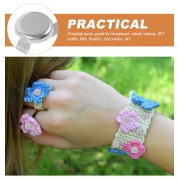 50 pçs mini brad artesanal diy artesanato brad metal prendedores de papel arte artesanato projeto escolar decorativo scrapbooking brads suprimentos - Image 2