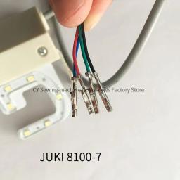 Juki 8100-7 led interruptor reverso assy luz de ré original com cabo 6 contas de lâmpada peças de máquina de costura industrial 401-30874 - Image 4