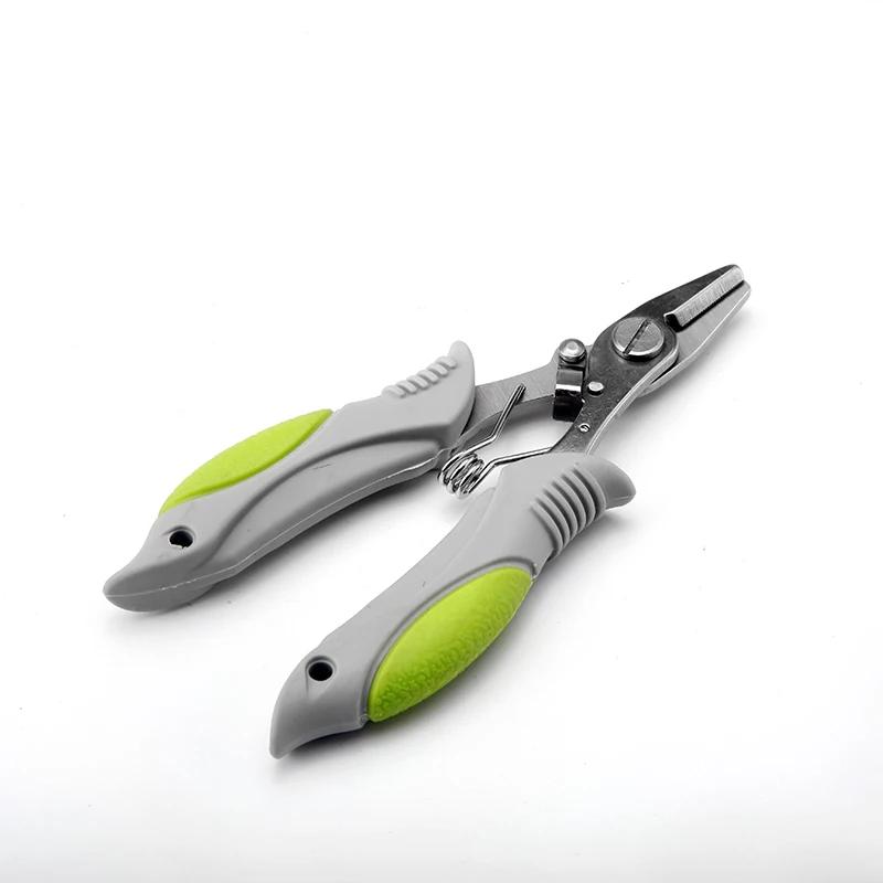 Pinças De Pesca Removedor De Gancho De Aço Inoxidável Nariz Longo Pinças De Pesca Trançado Faca Pinças Portátil multifunctio De Pesca - Image 1