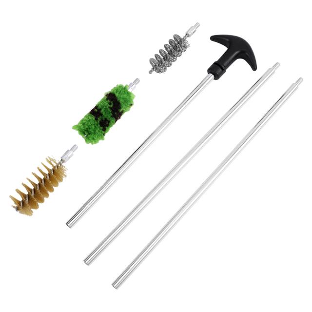 Kit de Limpeza para Caça com 6 Escovas de Nylon para Barril e Manutenção
