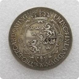 Alemão 1 Thaler Coin Moeda Comemorativa, réplica Moedas, Colecionáveis, 1632 - Image 2
