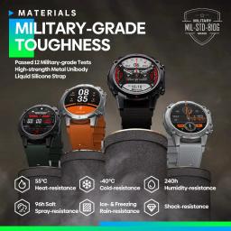 Zeblaze-Vibe 7 Lite Smartwatch para Homens, Chamada por Voz, 1,47 "IPS Display, 100 Modos Esportivos, Monitor de Saúde 24H, Smartwatch Grande - Image 2