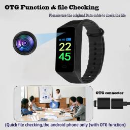 Professional Wearable Mini Camera Watch, Pulseira Wearable, Câmera de Corpo Pequeno, Esportes DV DVR, Pulseira Filmadora, HD 1080P - Image 4