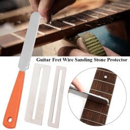 Guitar Repair Tool Kit com Fret Wire, Fingerboard Protection Gasket, Lixar Stone Protector, Arc Grinding, Dedo Plate - Image 1