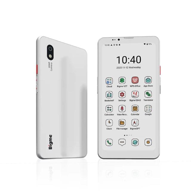 Bigme Hibreak Pro Color E-Reader 6.13" E-Ink Colorido 8+256GB Android 14 NFC