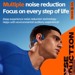 Fones de ouvido para exercícios de condução óssea POLVCDG com memória de 32 GB IPX6, fones de ouvido Bluetooth resistentes ao suor e à chuva, fone de ouvido para ciclismo - Image 2