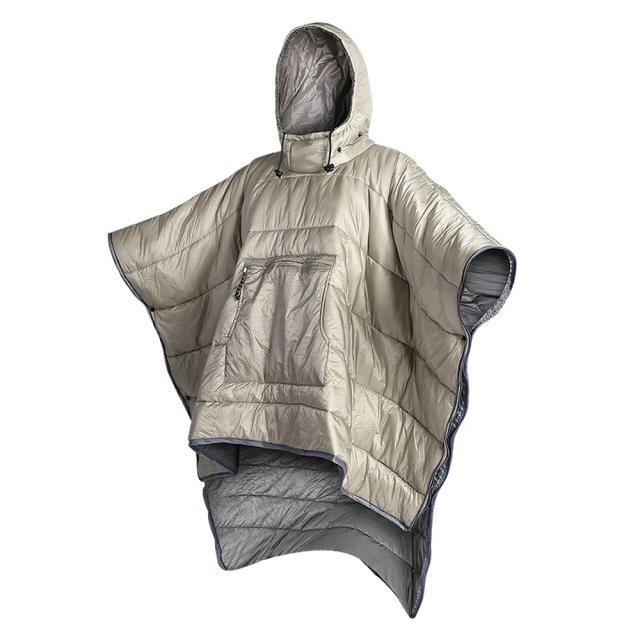 Saco de Dormir Impermeável e Manto Wearable: Casaco Poncho Portátil e Colcha de Algodão Ultralight