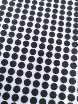 Forma redonda Eva Foam Dot Tape, face única, auto-adesivo, preto, artesanato DIY, escritório, 7mm, 500 Pcs, 1000Pcs - Image 2