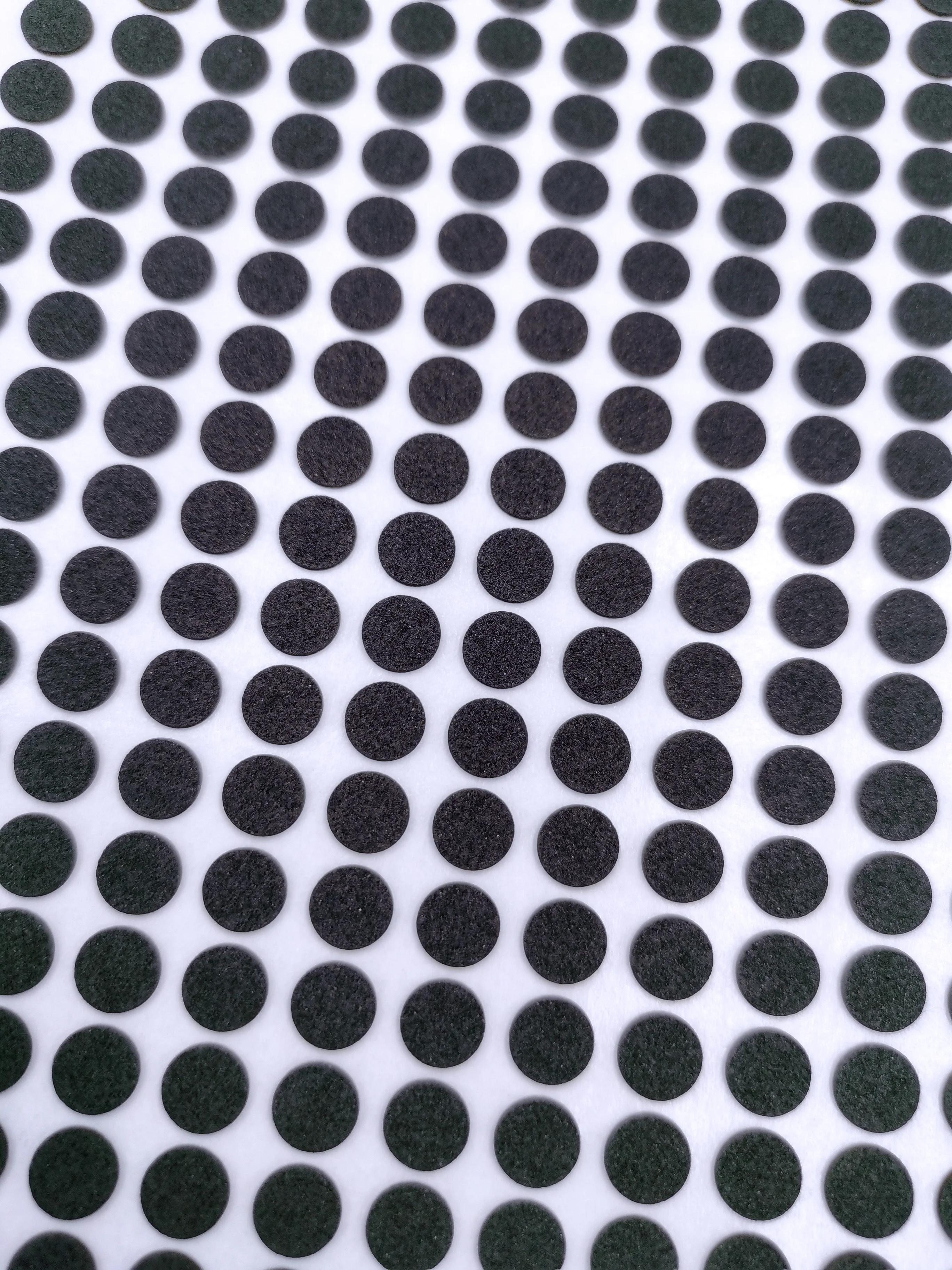 Forma redonda Eva Foam Dot Tape, face única, auto-adesivo, preto, artesanato DIY, escritório, 7mm, 500 Pcs, 1000Pcs - Image 1