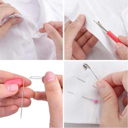 Mini Kit De Costura com Caixa De Armazenamento Para Iniciantes, Fio Premium, Carretéis, Suprimentos De Costura, Dropship, 70Pcs - Image 5