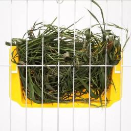Rack de grama externo para coelhos e cobaia, grama de feno, suporte do assentamento, alimentador pequeno do animal de estimação - Image 5
