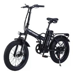 Bicicleta elétrica dobrável para adultos, longo alcance, bateria dupla, E-Bike, pneu gordo, moto, 20 em, 350W, 500W, 1000W - Image 6