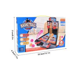 Brinquedos de Ejeção para Tiro de Mesa Infantil, Jogo para Dois Jogadores, Dedo, Basquete, Menino - Image 5