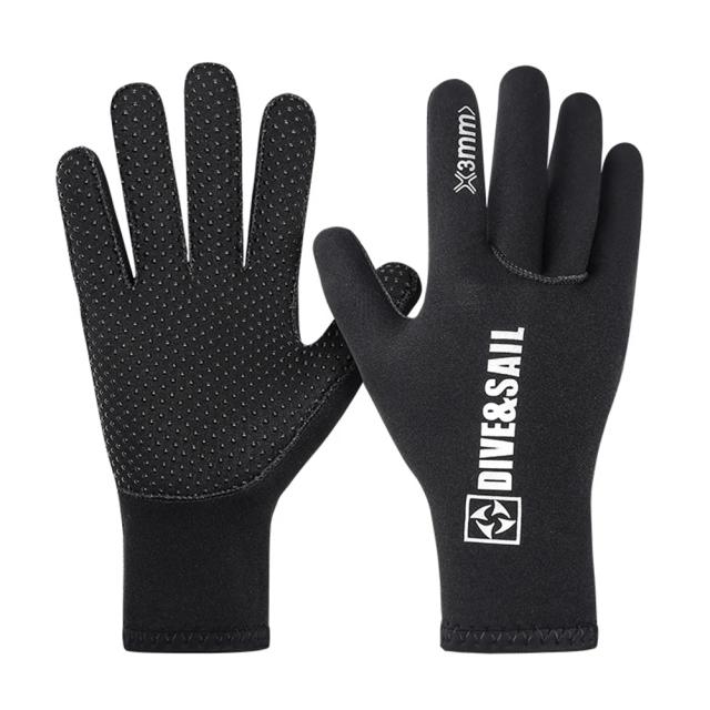 Luvas de Neoprene 3mm e 5mm para Mergulho: Conforto e Aquecimento para Snorkeling, Surf, Caiaque e Esportes Aquáticos