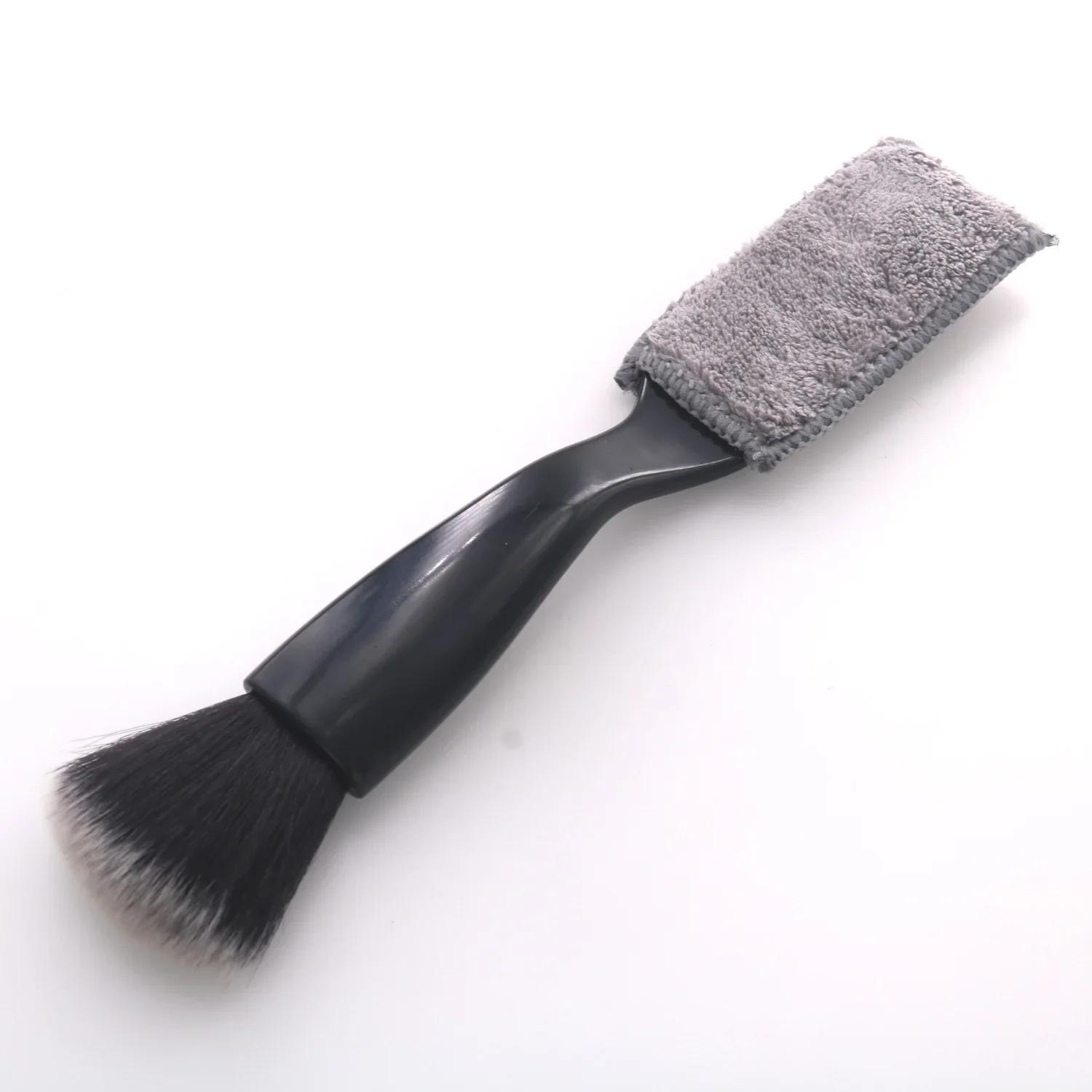 Cabeça dupla limpeza escova para guitarra, guitarra cuidados acessórios, 1 parte - Image 1